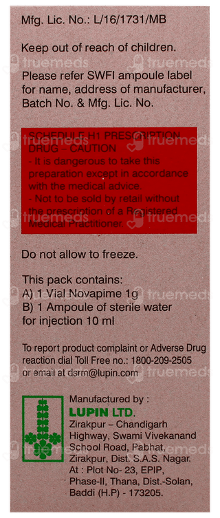 Novapime 1G Injection 1